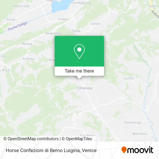 Horse Confezioni di Berno Luigina map