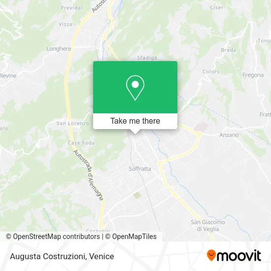 Augusta Costruzioni map