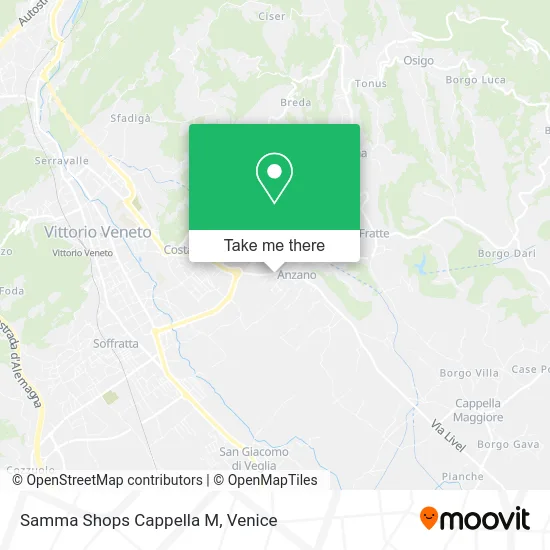 Samma Shops Cappella M map