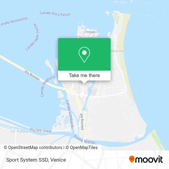 Sport System SSD map