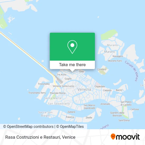 Rasa Construction and Restoration map