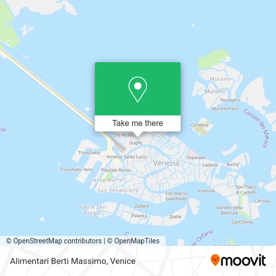 Alimentari Berti Massimo map