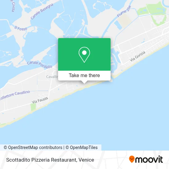 Scottadito Pizzeria Restaurant map