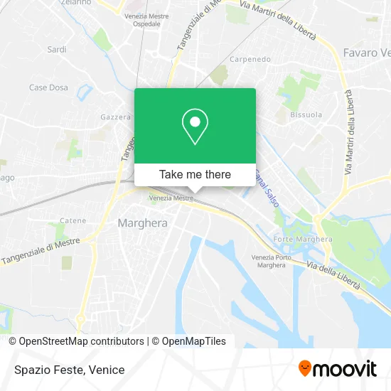 Spazio Feste map