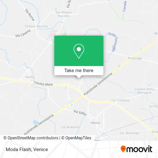 Moda Flash map