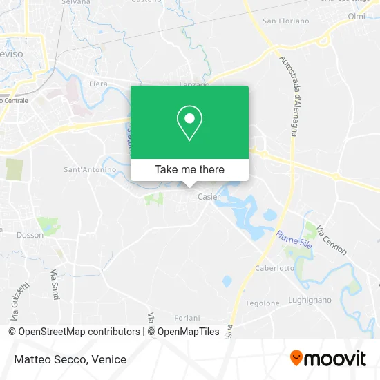 Matteo Secco map