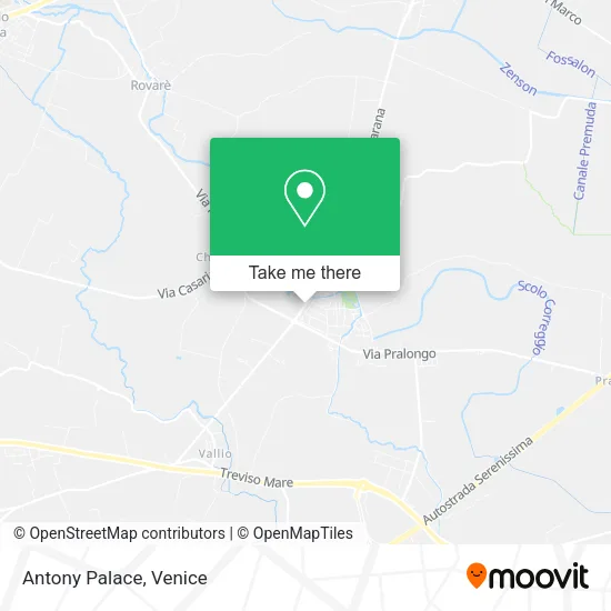 Antony Palace map