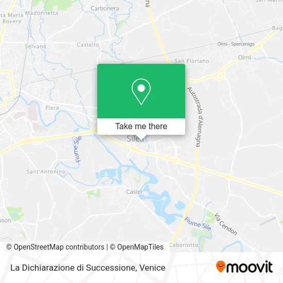 La Dichiarazione di Successione map