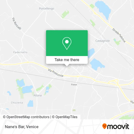 Nane's Bar map