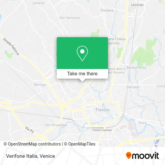 Verifone Italia map