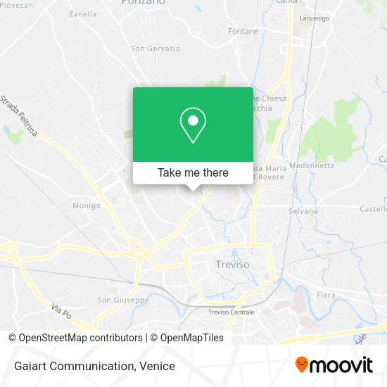 Gaiart Communication map