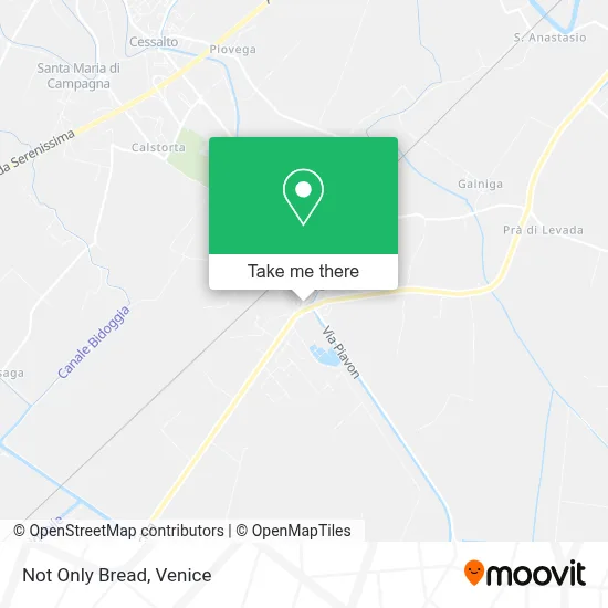Not Only Bread map