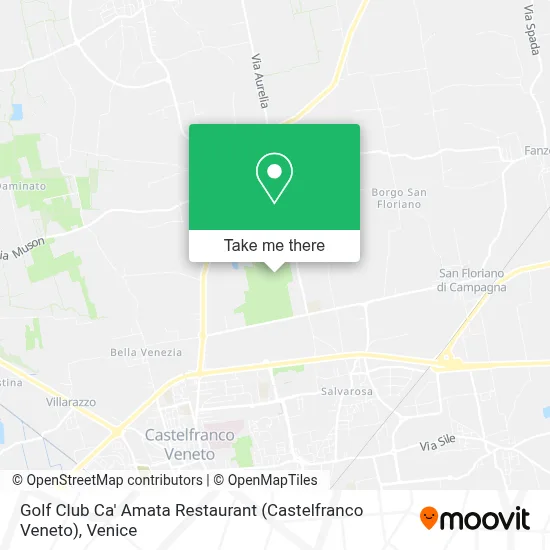Golf Club Ca' Amata Restaurant (Castelfranco Veneto) map