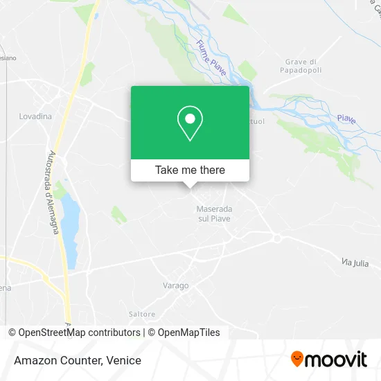 Amazon Counter map