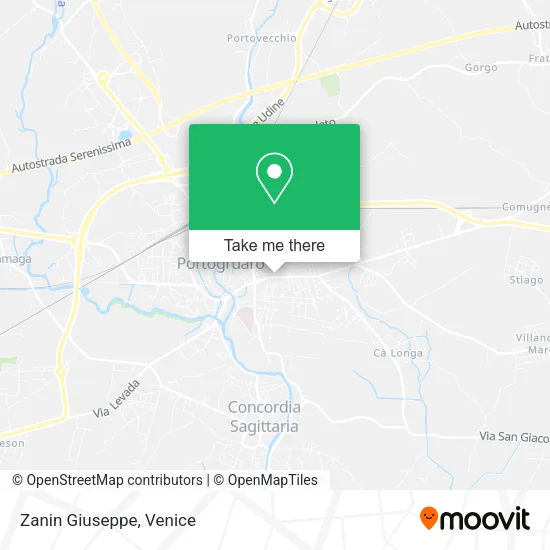 Zanin Giuseppe map