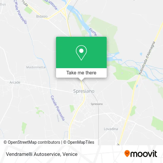 Vendramelli Autoservice map