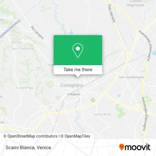 Scaini Bianca map