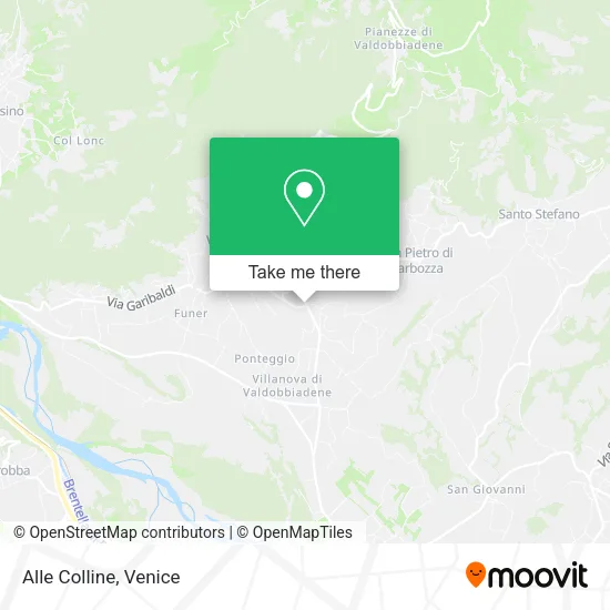 Alle Colline map