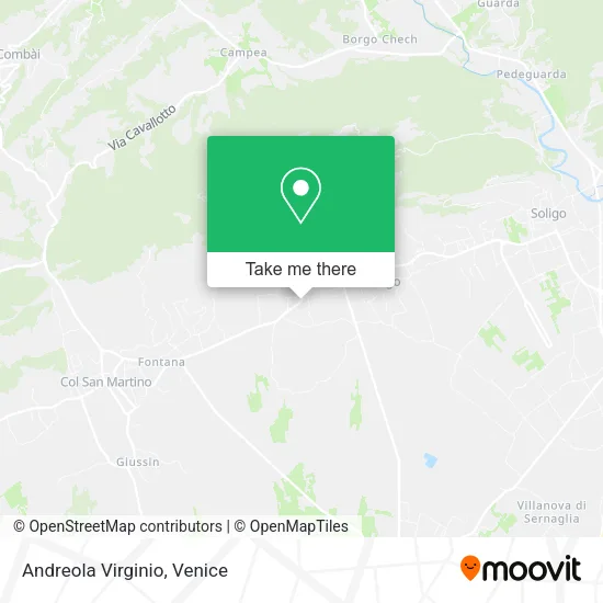 Andreola Virginio map