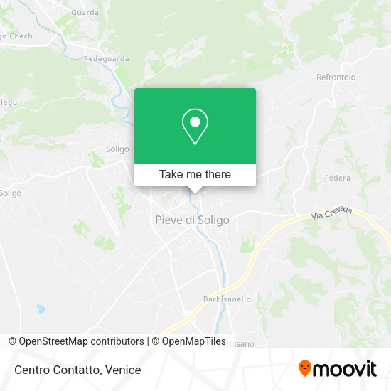 Centro Contatto map
