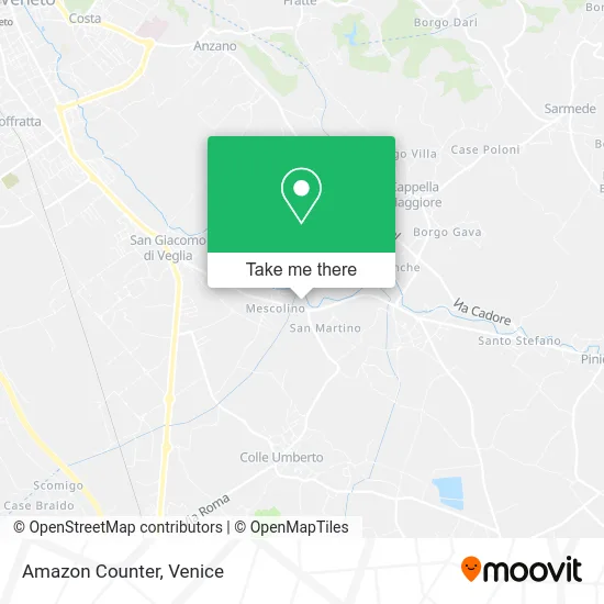 Amazon Counter map