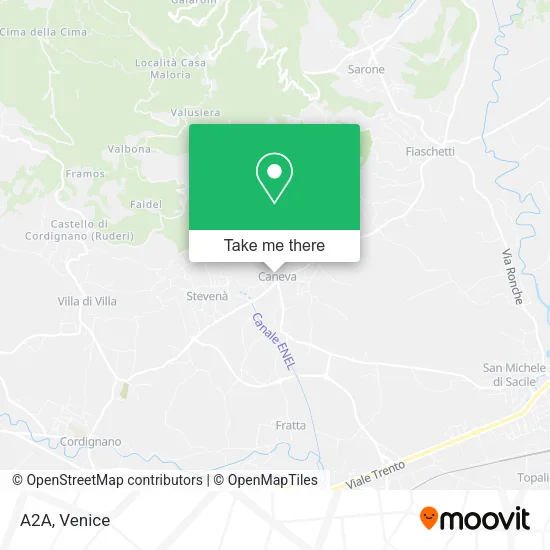 A2A map