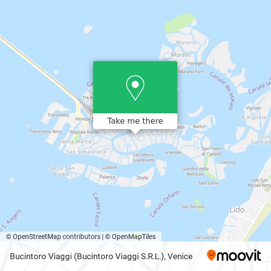 Bucintoro Viaggi (Bucintoro Viaggi S.R.L.) map