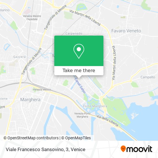 Viale Francesco Sansovino, 3 map