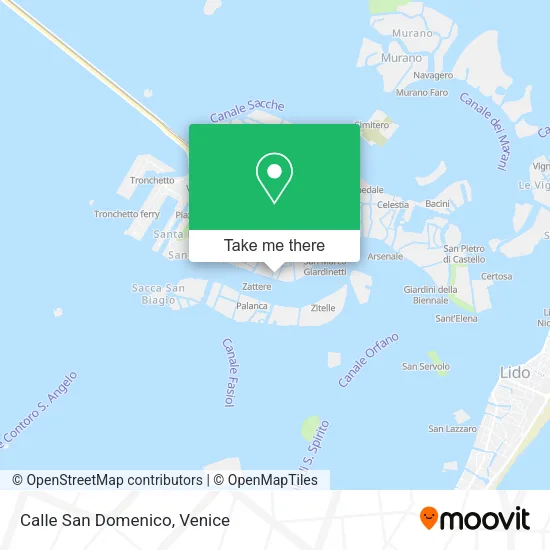 Calle San Domenico map