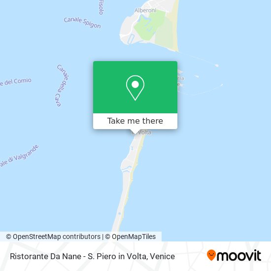 Ristorante Da Nane - S. Piero in Volta map