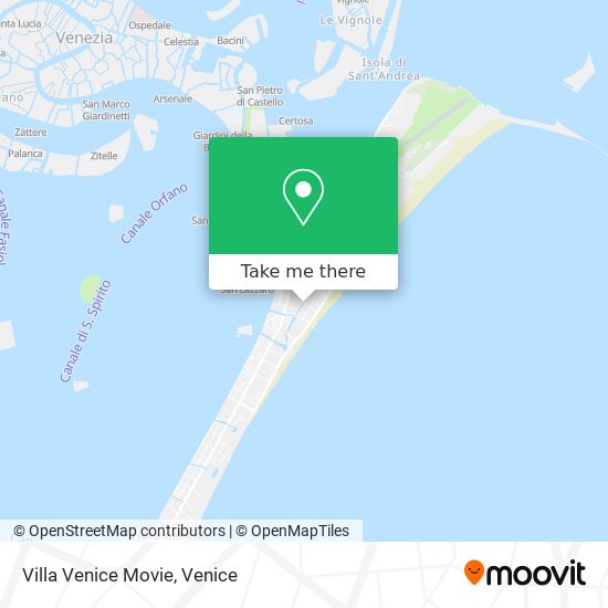 Villa Venice Movie map