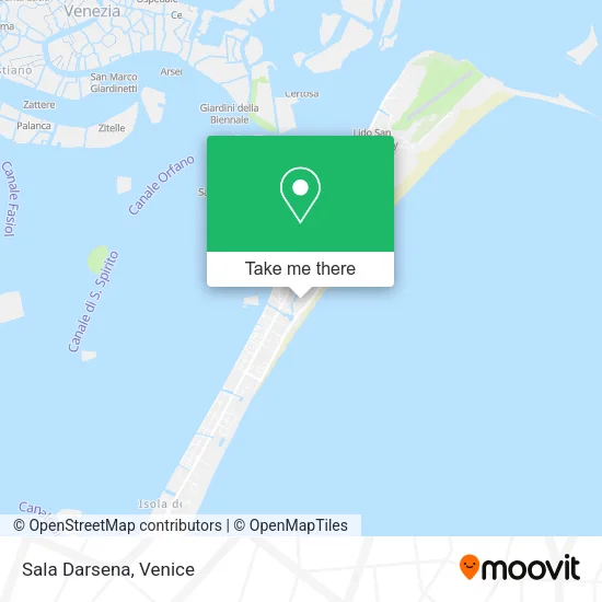 Sala Darsena map