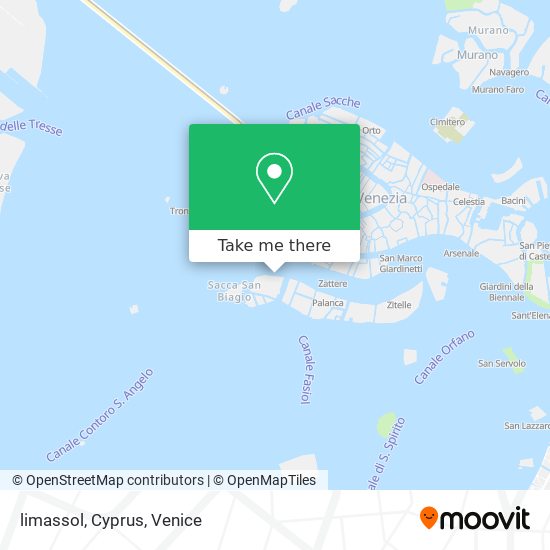 limassol, Cyprus map