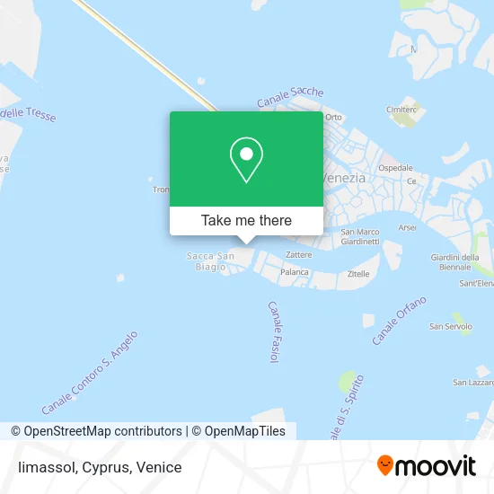 limassol, Cyprus map