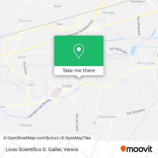 Liceo Scientifico G. Galilei map