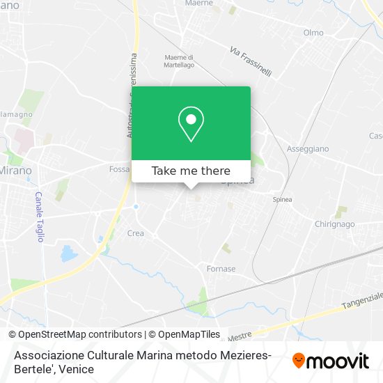 Associazione Culturale Marina metodo Mezieres-Bertele' map