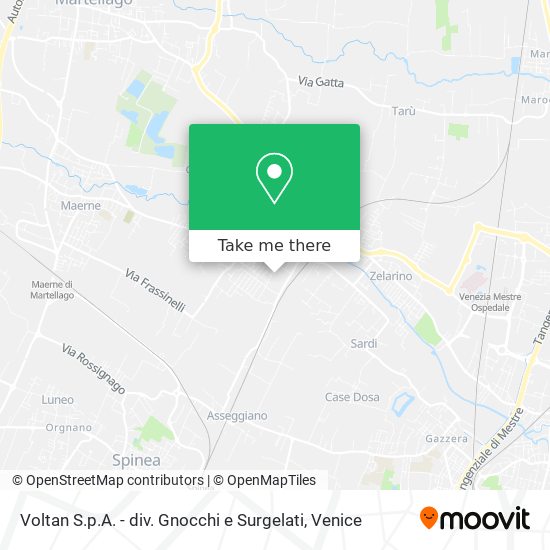 Voltan S.p.A. - div. Gnocchi e Surgelati map