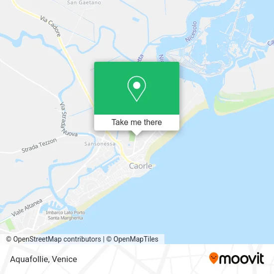 Aquafollie map