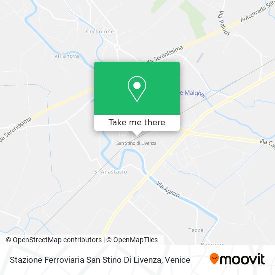 Stazione Ferroviaria San Stino Di Livenza map