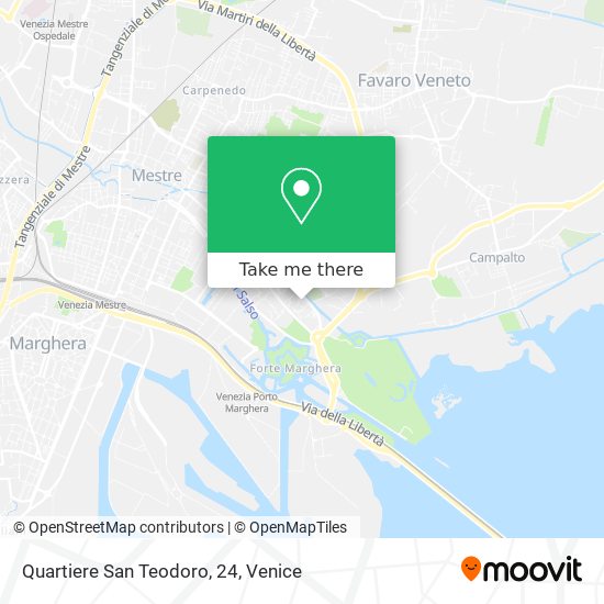 Quartiere San Teodoro, 24 map