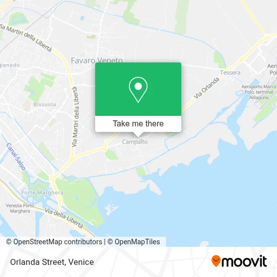 Orlanda Street map
