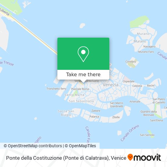 Ponte della Costituzione (Ponte di Calatrava) map