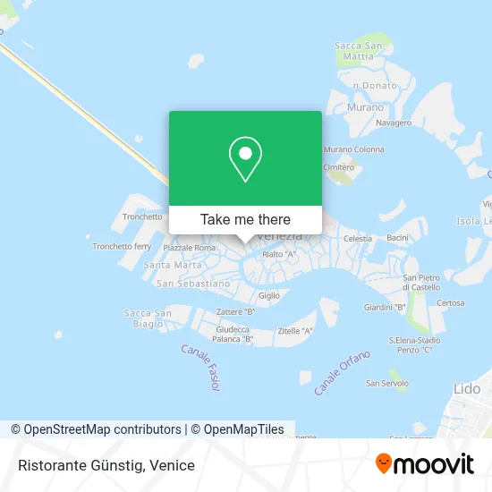 Ristorante Günstig map