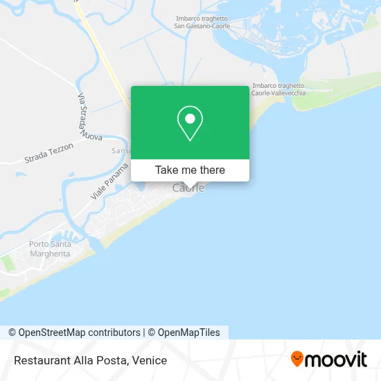 Restaurant Alla Posta map