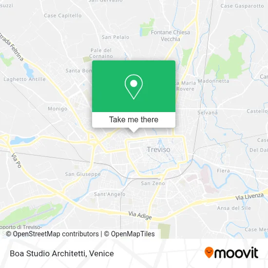 Boa Studio Architetti map