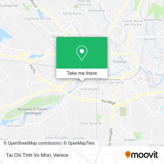 Tai Chi Tinh Vo Mon map