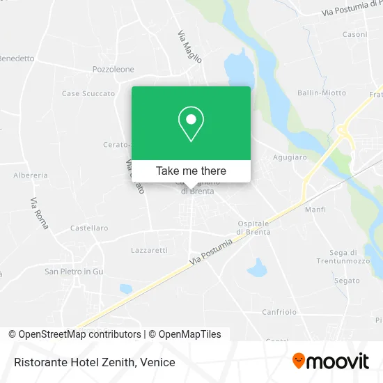 Ristorante Hotel Zenith map