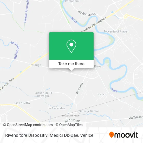 Rivenditore Dispositivi Medici Db-Dae map