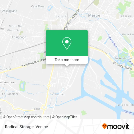 Radical Storage map