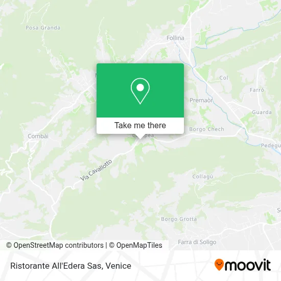 Ristorante All'Edera Sas map